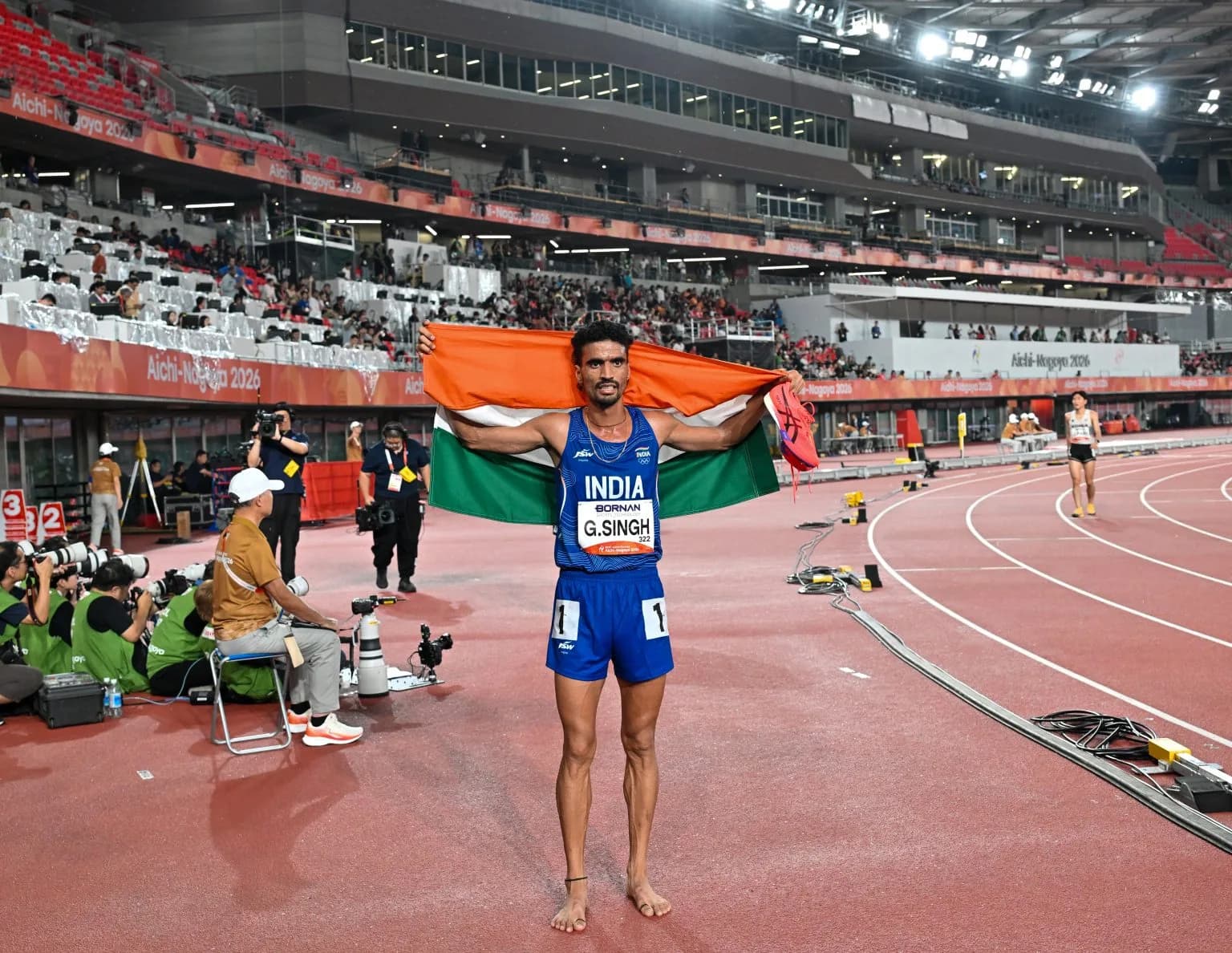 Asian Games: Gulveer completes medal hat-trick with 5000m bronze